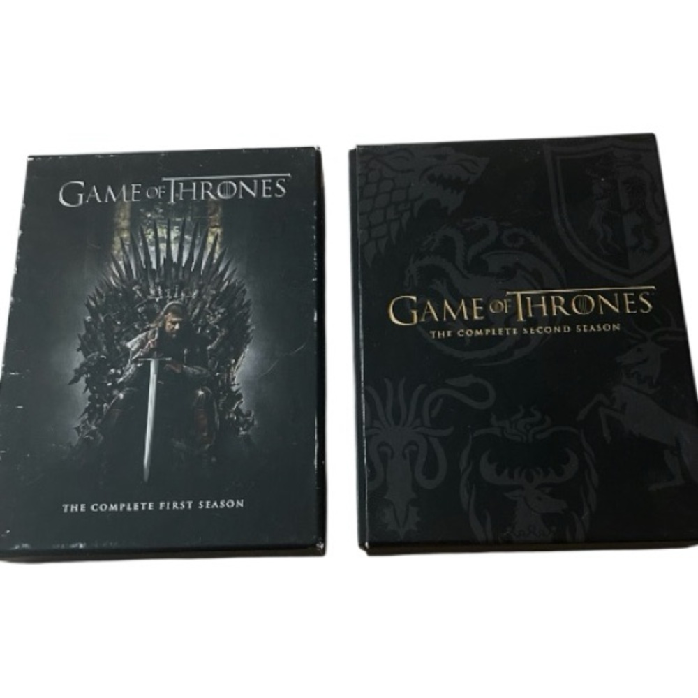Game of Thrones Season 1 and 2 DVD Set EUC